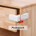 Altcompluser 4-Piece Child Safety Lock Set - No Drill Drawer & Closet Locks for Baby Protection | Easy Adhesive Safety Locks for Cupboards & Refrigerators - Buy Online on GoSupps.com