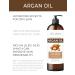 Buy Velona Argan Oil 32 Fl Oz - 100% Pure & Natural Moroccan Oil for Hair Growth Skin & Nail Care | Unrefined & Cold Pressed with Pump - Buy Online on GoSupps.com