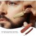 EXCEART Vintage Metal Razor - Steel Folding Edge Mustache Shaper with Wooden Handle for Home Salon - Buy Online on GoSupps.com