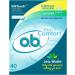 o.b. Pro Comfort Applicator Free Digital Tampons  Regular and Super Multi-Pack - 40 Count Multipack (Regular/Super) - Buy Online on GoSupps.com