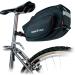KlickFix 0217MS Unisex Bicycle Bag - Contour Magnum Black | Premium Standard Single Bike Bag for International Shipping - Buy Online on GoSupps.com