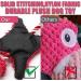 Squeaky Dog Toys for Boredom No Stuffed Soft Dog Toys Duck Plush Dog Toys for Small Medium Large Dogs Pink - Buy Online on GoSupps.com