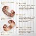 Lymphatic Drainage Copper Rings for Women - Magnetic Detox Ring Gift | Pure Copper Jewelry (Vintage Flower Design) - Buy Online on GoSupps.com