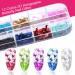 Teenitor Nail Art Brush Kit with Designer Tools, Glitter, Foil Flakes, Tape Strips & Rhinestones - Buy Online on GoSupps.com