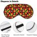 French Fries Sleep Mask for Women | Adjustable Eye Shades & Elastic Strap for Comfortable Sleep - Buy Online on GoSupps.com