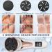Rechargeable Electric Callus Remover for Feet with Vacuum - Professional Pedicure Tool Kit for Deadskin Removal - 3 Heads, 2 Speeds, LCD Display - Buy Online on GoSupps.com