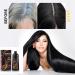 500ml shampoo for black hair instant hair shampoo hair color shampoo for gray hair natural 3in1 hair color shampoo for men and women 2 - Buy Online on GoSupps.com