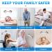 Suction Bathroom Grab Rails Shower Handle Support Grab Handle Portable Mobility Aids Safety Handle for Children Elderly Injury and Disability Aids (2Pack) - Buy Online on GoSupps.com