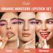 Oulac Lipsticks Set for Women - Orange Lipstick Kit Creamy Texture Hydrating Lip Vegan&Gluten-free Include Sensual Glow Satin Lipstick and Metallic Shine Lipstick (SG04+SG05+PG04) - Buy Online on GoSupps.com