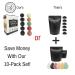 10 Pack Konjac Sponge Set: Activated Bamboo Charcoal Facial Sponges for Gentle Cleansing and Exfoliation - Turmeric, French Green, Rose, Red Clay - Face and Body - Bare Essentials Living - Buy Online on GoSupps.com
