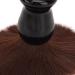 Soft Brown Nylonhaar Bearing Brush - Comfortable Black Handle Rich Foam for Salon & Travel Use - Buy Online on GoSupps.com
