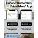 HOLFENRY Fingertip Pulse Oximeter with Bluetooth & App - SpO2 Monitor for Oxygen Saturation & Heart Rate - Black - Buy Online on GoSupps.com