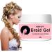 Braiding Gel - Braid Balm Control Edge Lock Gel | Hair Jam Strong Hold Smooths and Tames Frizz No for All-Day Locks Twist and Edge Styling Gel Homraa - Buy Online on GoSupps.com