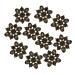 NOLITOY 10pcs Jewelry Accessories Wedding Items Key Pin Kit Diy Brooch Rhinestone Decors Clothing Snapshot Black 2.2X2.2X0.3CM
