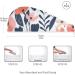 Abstract Flowers Hair Towel 2 Pack - Super Absorbent Quick Dry Hair Turbans for Women & Girls | Perfect Hair Drying Solution - Buy Online on GoSupps.com