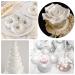 Liquid Edible Glitter - 60ml Metallic Food Coloring for Cakes Cupcakes & Decorations - Perfect for Baking & Fondant (White) - Buy Online on GoSupps.com