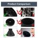 Collapsible Silicone Hair Dryer Diffuser | Universal Lightweight Travel Attachment 1.6-1.9 Inch Nozzle | Portable Blow Dryer Accessory - Buy Online on GoSupps.com