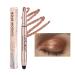 Double Ended Eyeshadows Shimmers Mesmerizing Eye Makeup Looks with Long Lasting Waterproof Matte Finish Brightening Eye Pencil Makeup Shimmering Long Lasting Eyeshadow Stage to 8