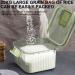Sions Fully Transparent Rice Dispenser Grain Rice Storage Jar with Sealing Lid Large-Capacity Kitchen Airtight Storage Box Wide-Mouth Sealed Jar with Time Scale Green 17 * 24.2cm Green 17*24.2cm - Buy Online on GoSupps.com