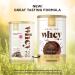 Solgar Whey To Go Chocolate Protein Powder 33 oz - Premium Whey Protein Supplement - Buy Online on GoSupps.com