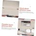 Buy Homsfou Dual-Purpose Glasses Case & Contact Lens Container - Travel-Friendly Storage Box with Flocked Cloth Design - Buy Online on GoSupps.com