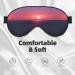 Bright Moon at Sea Double-Sided Eye Mask - Soft Light Blocking Hippie Print for Enhanced Sleep Quality | International Shipping Available - Buy Online on GoSupps.com