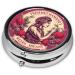 Fruits & Women Portable Metal Pill Box - Mini 3-Compartment Design for Small Pills | Ideal for Travel - Buy Online on GoSupps.com