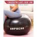 HAPBEAR Exercise Ball - Large Yoga Ball for Stability Work Out and Pregnancy - Anti-Burst Swiss Balance Fitness Ball with Quick Pump - Black - L (23-26inch / 58-65cm) - Buy Online on GoSupps.com