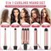 5 in 1 Wand Curling Iron Set - Interchangeable Ceramic Curlers Dual Voltage Hair Waver & Quick Heating Tool - Perfect for International Shipping - Buy Online on GoSupps.com