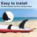 Ferraycle 6-Piece Stainless Steel Surfing Fin Screw Set for Surfboards, Longboards, Paddleboards, and SUP - No Tools Needed - Men and Women's Surf Accessories - Buy Online on GoSupps.com