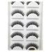 UAMOU 10/50 Boxes 5 Pairs 3D Mink False Eyelashes Soft Lashes Makeup Eyelash Faux Cils Cilios Maquiagem Cheerfully (Color : 5Pairs S19 Size : 50 Boxes 50 Pairs)