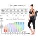 Ewedoos High Waist Capri Leggings with Pockets for Women - X-Large Black Yoga Workout Pants - Buy Online on GoSupps.com