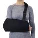 Solace Comfort+ Padded Sling - British Made & NHS Approved - Black - Adult Arm Support for Fractures & Injuries - Buy Online on GoSupps.com