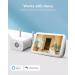 Blurams 3MP Outdoor Security Camera with Color Night Vision, Two-Way Audio, IP66 Weatherproof, Spotlight Siren Alarm - White | Compatible with Alexa & Google Assistant - Buy Online on GoSupps.com
