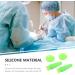 Minkissy Silicone Eye Protection Set | Eyeball Pad Cover & Protector for Surgery | Green | International Shipping Available - Buy Online on GoSupps.com