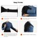 Heated Shoulder Brace with Adjustable Heat Settings for Pain Relief - Compression Sleeve Wrap for Rotator Cuff - Men Women Black - Buy Online on GoSupps.com