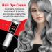 Silver hair dye natural silver gray hair dye cream cream with hair color silver hair dye silver gray hair dye cream for all hair types - Buy Online on GoSupps.com