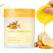 Turmeric Cleansing Pads for Face 80pcs Turmeric Face Scrub Pads Exfoliating Pads for Acne Turmeric Cleansing Pads for Dark Spots Gentle & Non-Irritating Cleansing Pads 80 Sheets/100ml
