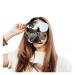 Meeyeet Oversized Huge Big Mask Shield Full Face Polarized Large Mirror Sunglasses, Multi-Color Detachable Nose Pads Visor Full Face Cover for Outdoor (C)