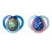 Tommee Tippee Glow in The Dark Pacifiers, 0-6m, BPA-Free Silicone, 2-Pack - Assorted Colors - Buy Online on GoSupps.com