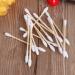 Haorw Bamboo Cotton Swabs - 500 Eco-Friendly Sustainable Cotton Swabs (White) for Eco-Conscious Living - Buy Online on GoSupps.com