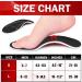 Corrective Arch Support Inserts - Relieve Flat Foot, Plantar Fasciitis, and Foot Pain | Anti-Fatigue Insole for Men and Women (L Size: Men 8-12, Women 9-14.5) - Buy Online on GoSupps.com