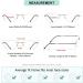 Eyekepper 4 Pack Rimless Reading Glasses +2.50 - Lightweight Half Moon Readers for Men & Women - International Shipping Available - Buy Online on GoSupps.com