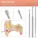 Stainless Steel Ear Wax Removal Kit - Thorough Earwax Remover (13pcs) - Buy Online on GoSupps.com