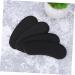 10 Pair Heel Liner Pads for Women - Cushioned Shoe Inserts & Grips | Black Half Size Insoles for Comfort & Stability - International Shipping Available - Buy Online on GoSupps.com
