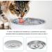 Wonder Creature 2.4L Stainless Steel Cat Water Fountain with LED Light - Ideal for Cats and Dogs - Buy Online on GoSupps.com