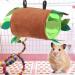 5PCS Forest Pattern Hammock and Swing Set for Small Animals - Cage Toy Accessories for Hamsters, Rats, Guinea Pigs, Gliders, and Squirrels - Buy Online on GoSupps.com