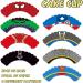 48pcs Superhero Cupcake Toppers & Wrappers - Birthday Party Cake Decorations - Buy Online on GoSupps.com