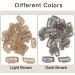 20pcs Hair Extension Clips DIY Wig Combs of 9-Teeth 32mm 1.2g/Pc Metal Snap Hair Clips 1pc Weaving Thread 1set/30pcs Needle Brown - Buy Online on GoSupps.com