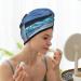 Hair Towel Wrap - Quick Drying Towel Turban with Button | Lighthouse in Havana Design - Buy Online on GoSupps.com